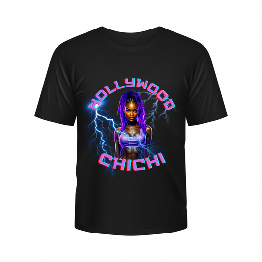 Hollywood Chichi T-Shirt - Black