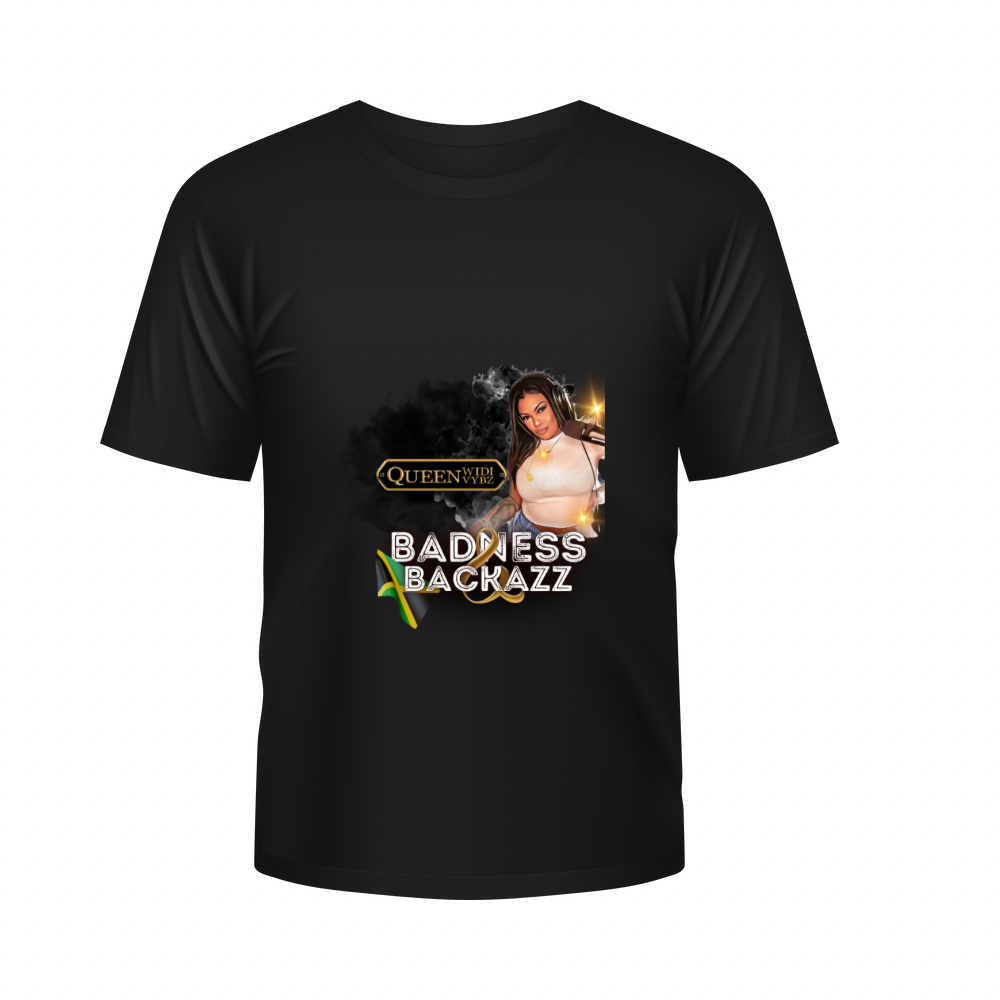 Unisex Badness & Backazz T-shirt - Black